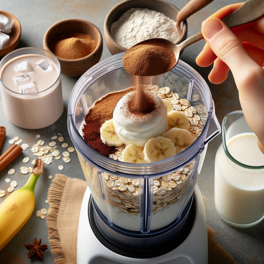 Mexican Hot Chocolate Protein Smoothie