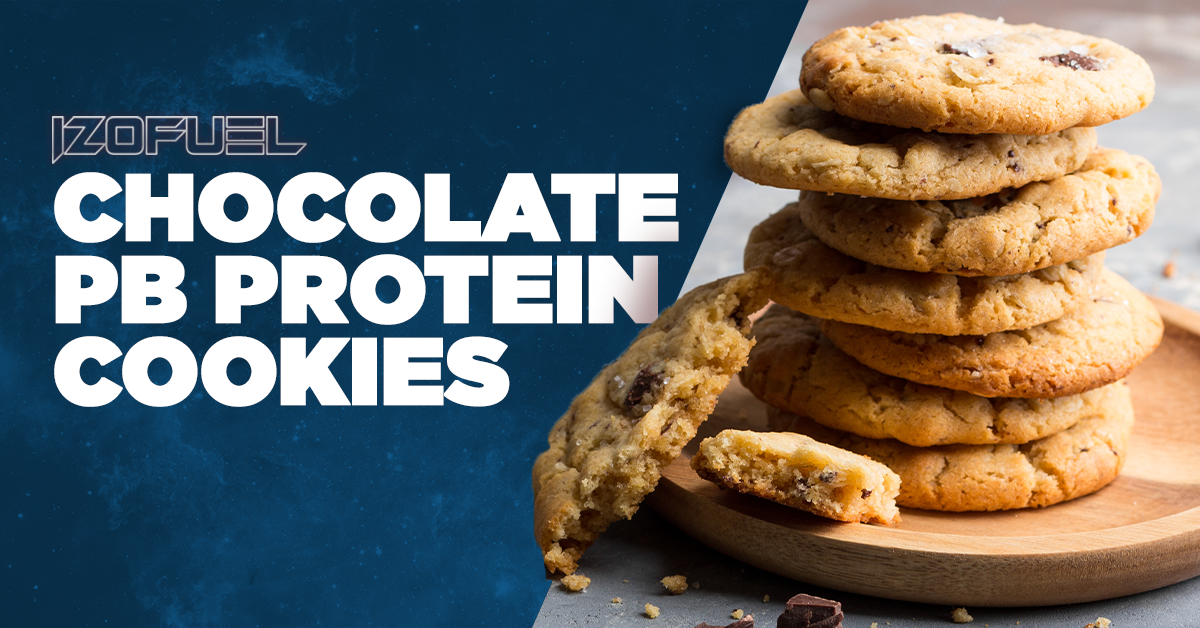 Chocolate PB Protein Cookies