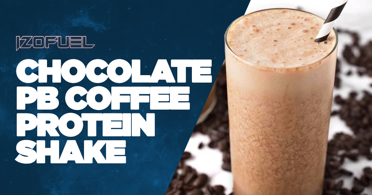 Chocolate PB Iced Coffee Protein Shake