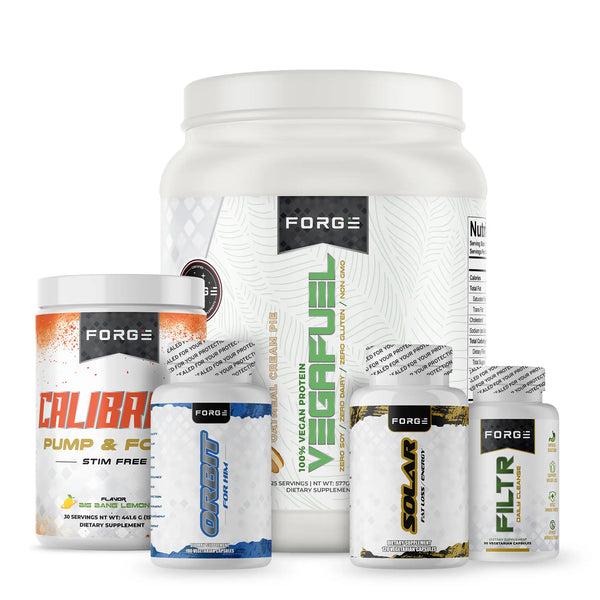 Vegan Elite Shred Stack 3.0 - For Him | Forge Supplements - FORGE ...